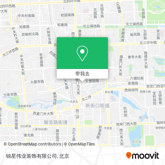 锦星伟业装饰有限公司地图