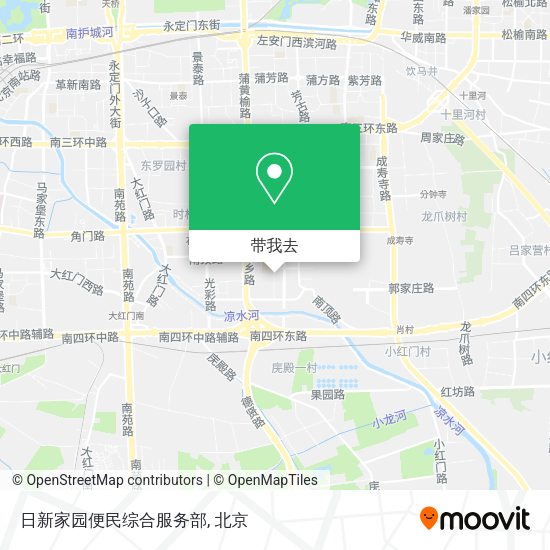 日新家园便民综合服务部地图
