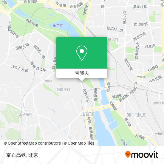 京石高铁地图