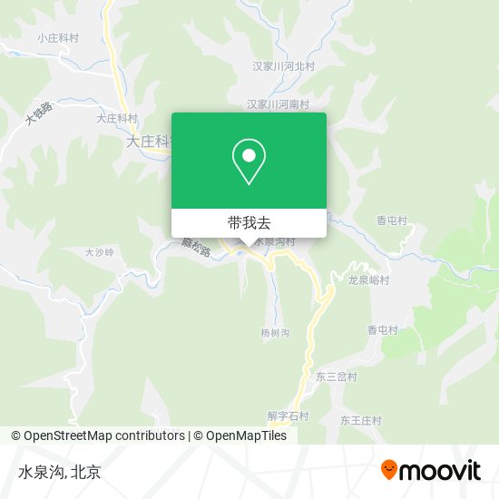 水泉沟地图