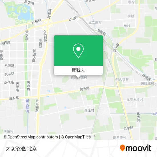 大众浴池地图