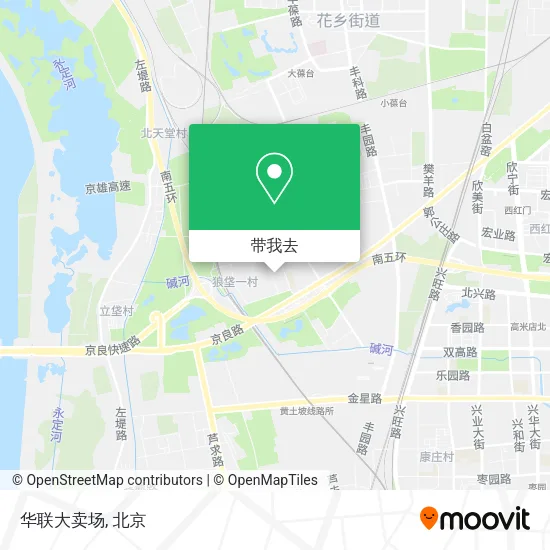 华联大卖场地图