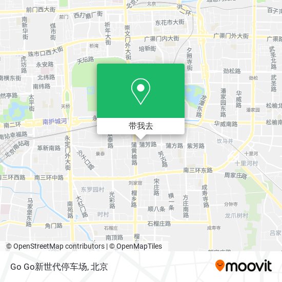 Go Go新世代停车场地图
