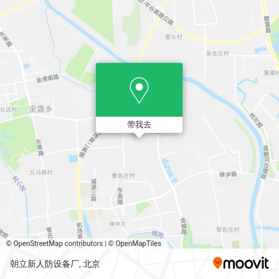朝立新人防设备厂地图