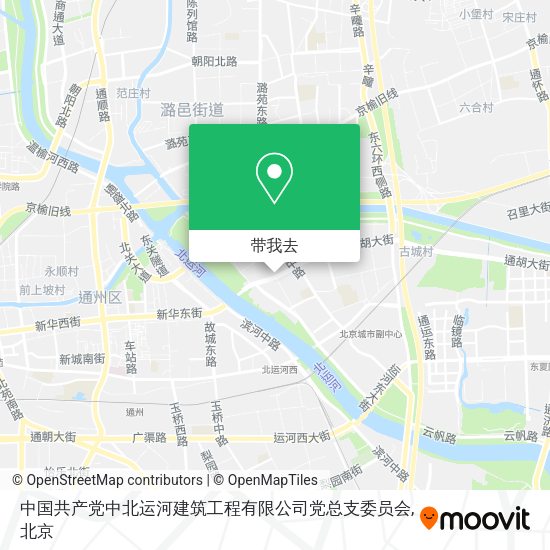 中国共产党中北运河建筑工程有限公司党总支委员会地图