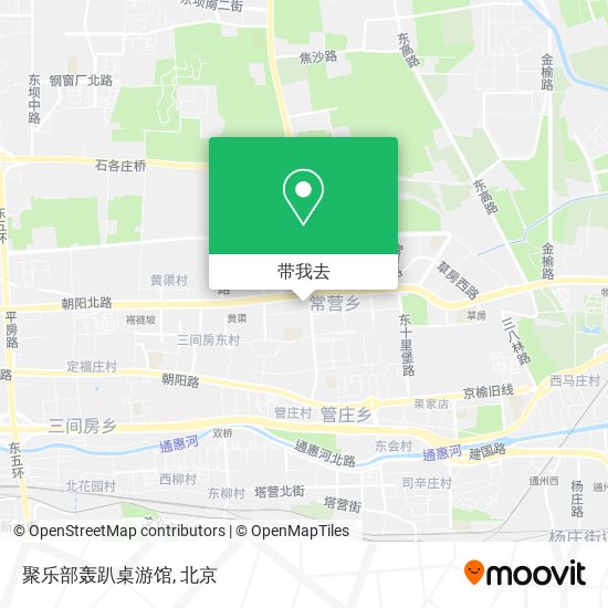 聚乐部轰趴桌游馆地图