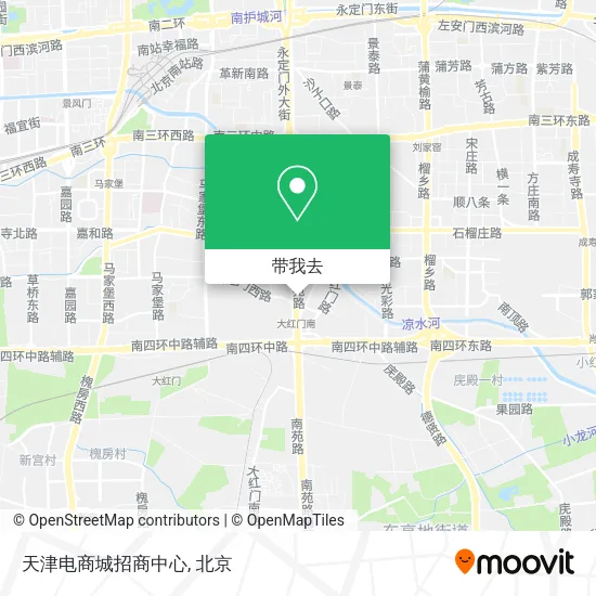 天津电商城招商中心地图