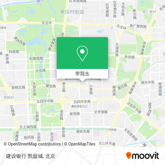 建设银行 凯旋城地图
