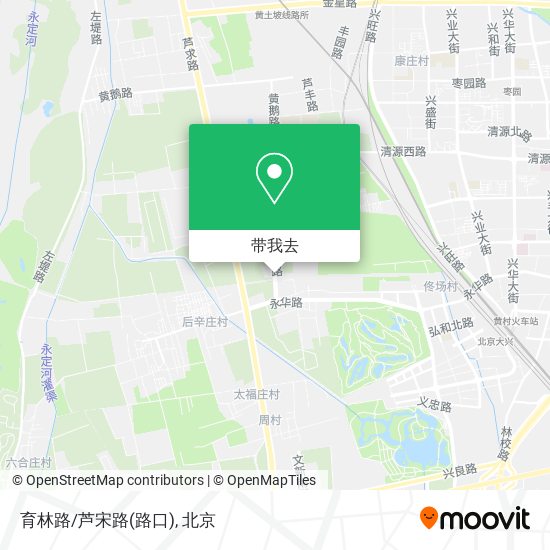 育林路/芦宋路(路口)地图