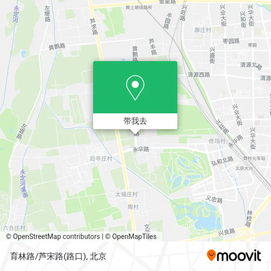 育林路/芦宋路(路口)地图