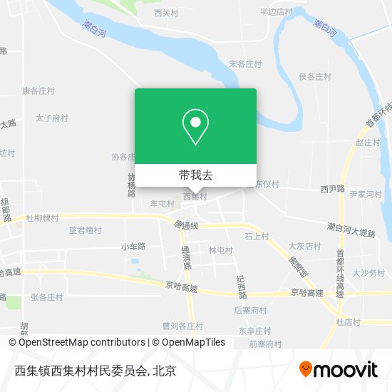 西集镇西集村村民委员会地图