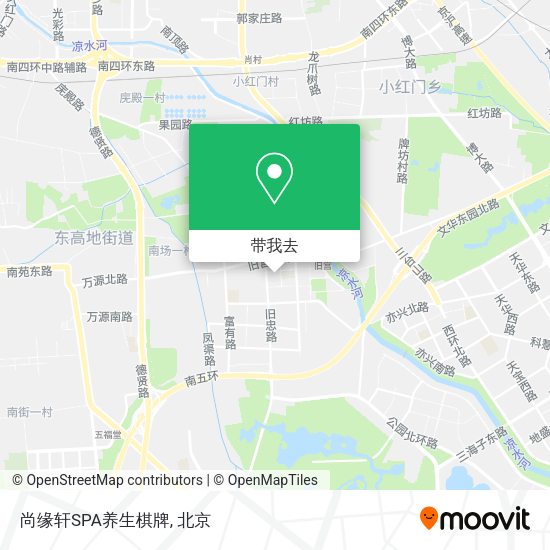 尚缘轩SPA养生棋牌地图