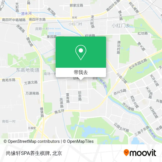 尚缘轩SPA养生棋牌地图