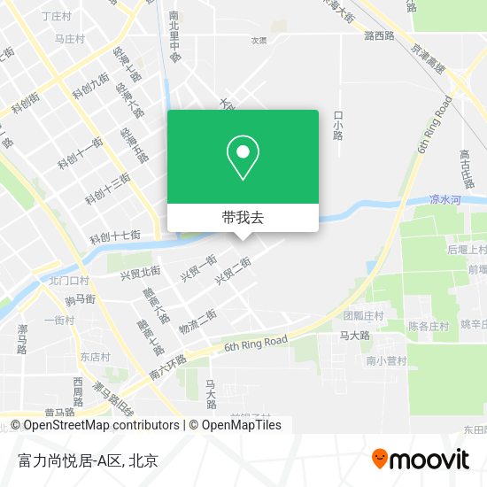 富力尚悦居-A区地图