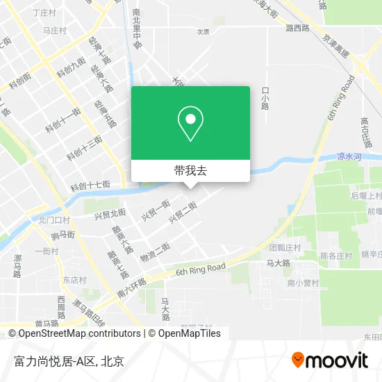 富力尚悦居-A区地图