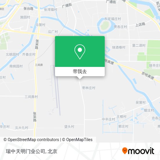 瑞中天明门业公司地图