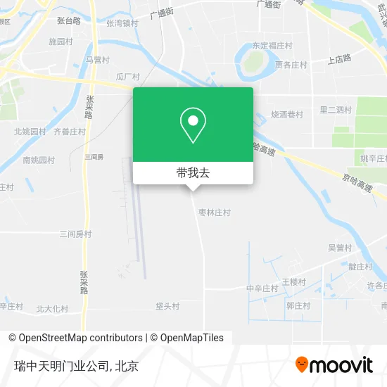 瑞中天明门业公司地图