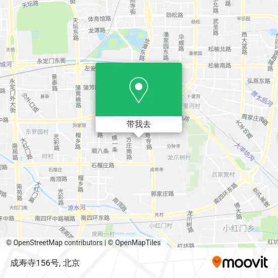 成寿寺156号地图