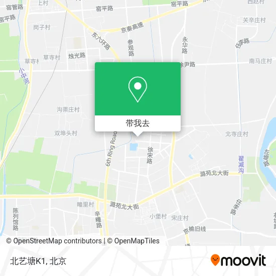 北艺塘K1地图