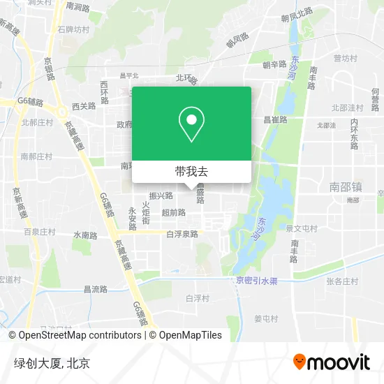 绿创大厦地图