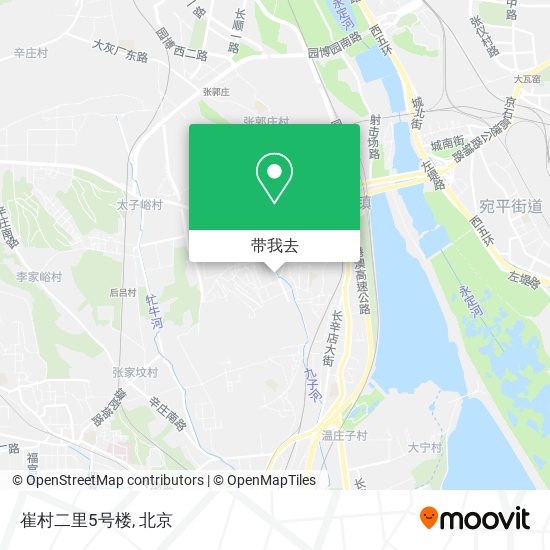 崔村二里5号楼地图