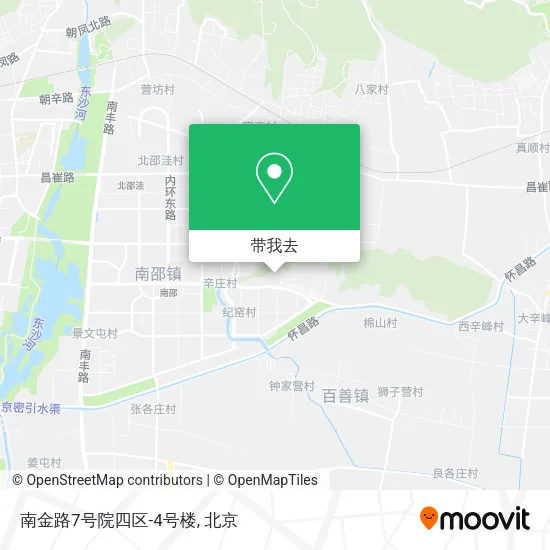 南金路7号院四区-4号楼地图