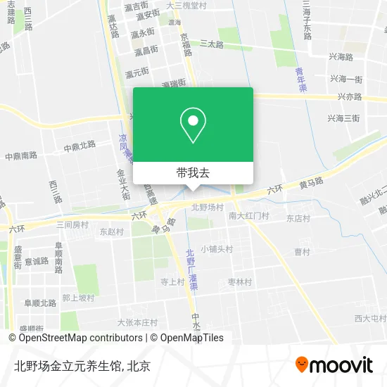 北野场金立元养生馆地图