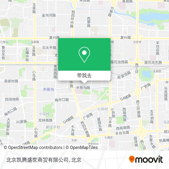 北京凯腾盛世商贸有限公司地图
