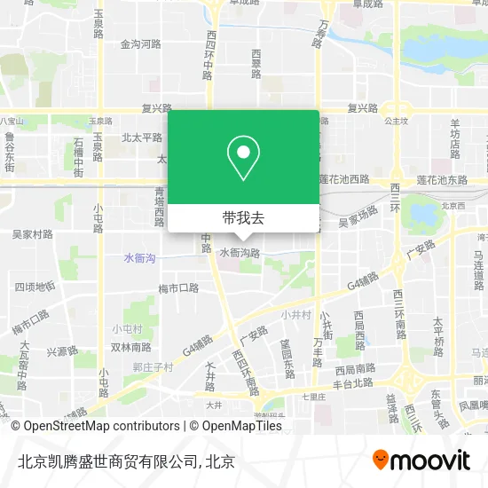 北京凯腾盛世商贸有限公司地图