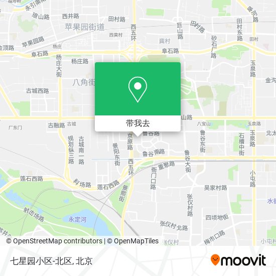 七星园小区-北区地图