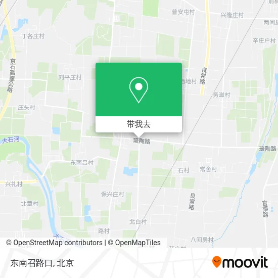 东南召路口地图