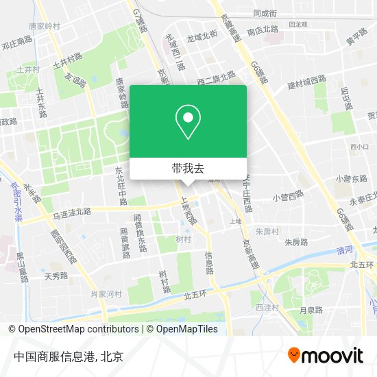 中国商服信息港地图