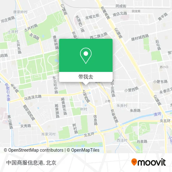 中国商服信息港地图