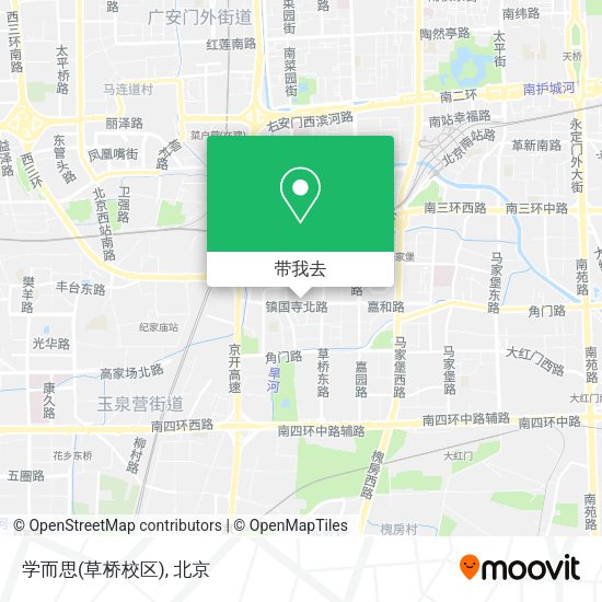 学而思(草桥校区)地图