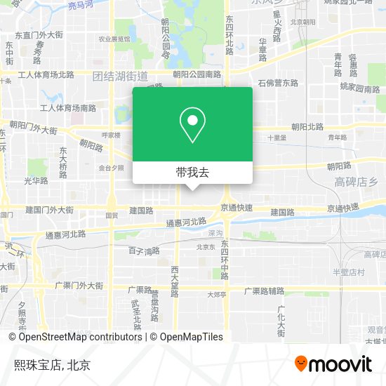 熙珠宝店地图