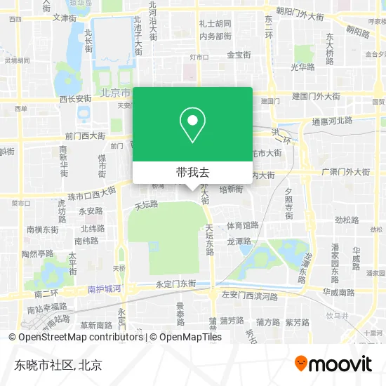 东晓市社区地图