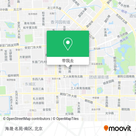海晟·名苑-南区地图