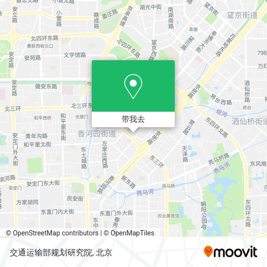交通运输部规划研究院地图