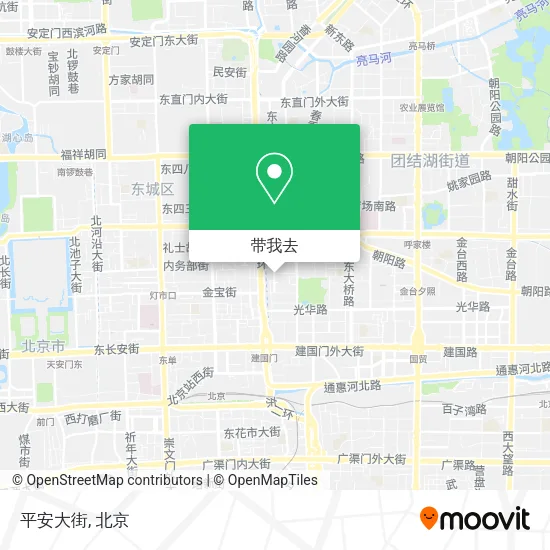 平安大街地图