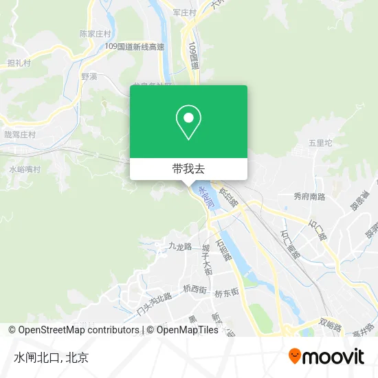 水闸北口地图