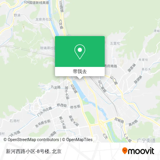 新河西路小区-8号楼地图