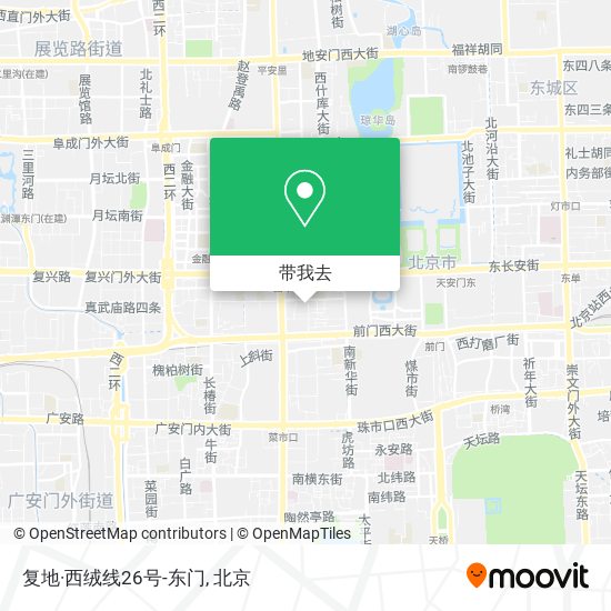 复地·西绒线26号-东门地图