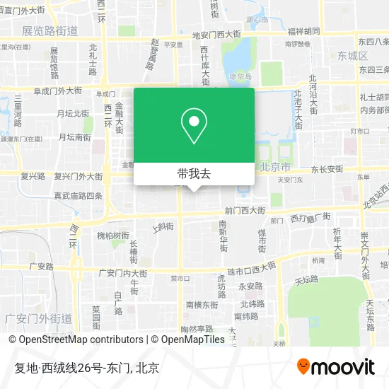 复地·西绒线26号-东门地图