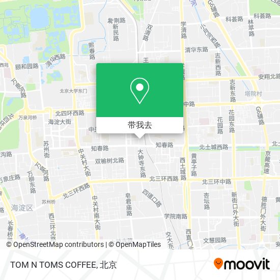 TOM N TOMS COFFEE地图