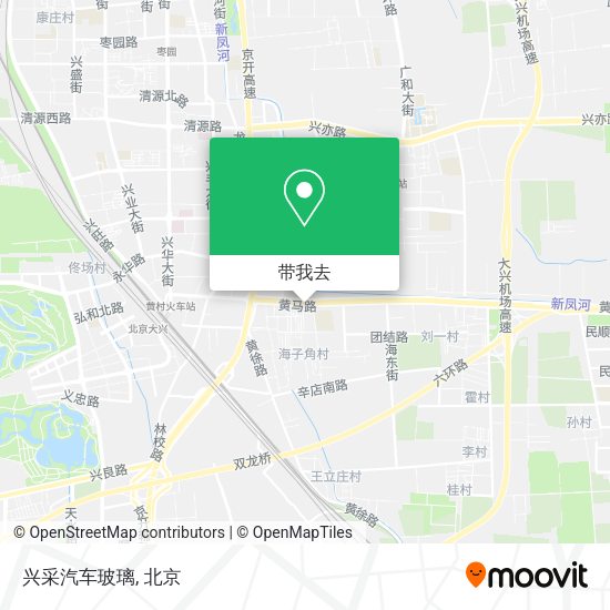 兴采汽车玻璃地图