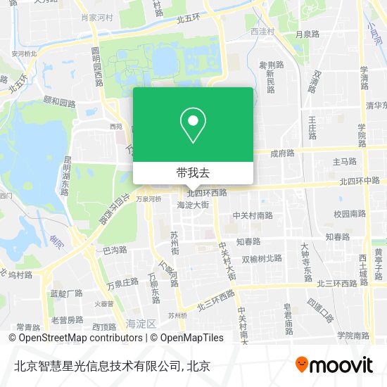 北京智慧星光信息技术有限公司地图