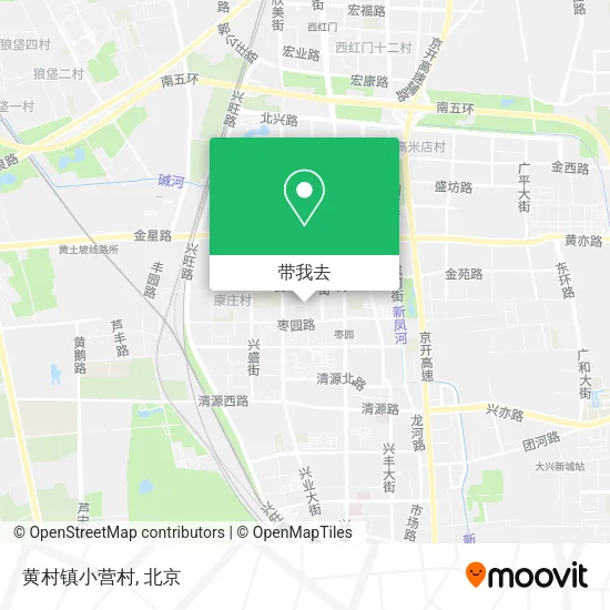 黄村镇小营村地图