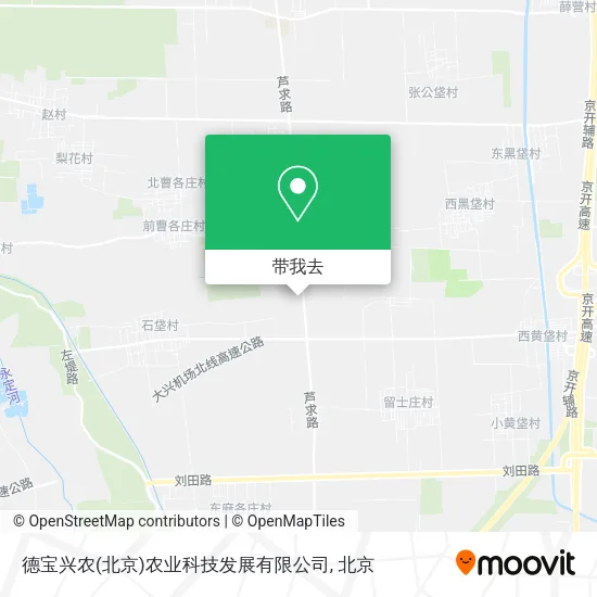 德宝兴农(北京)农业科技发展有限公司地图