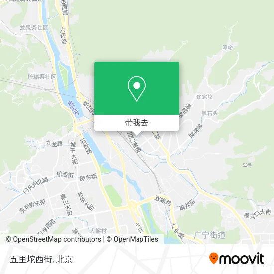 五里坨西街地图