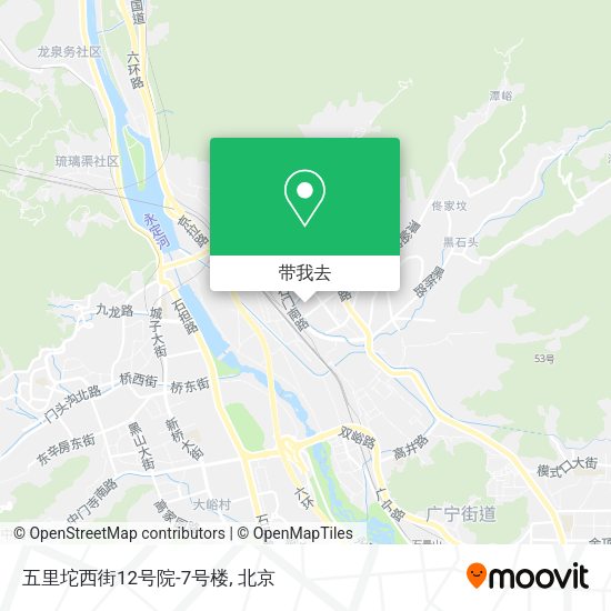 五里坨西街12号院-7号楼地图